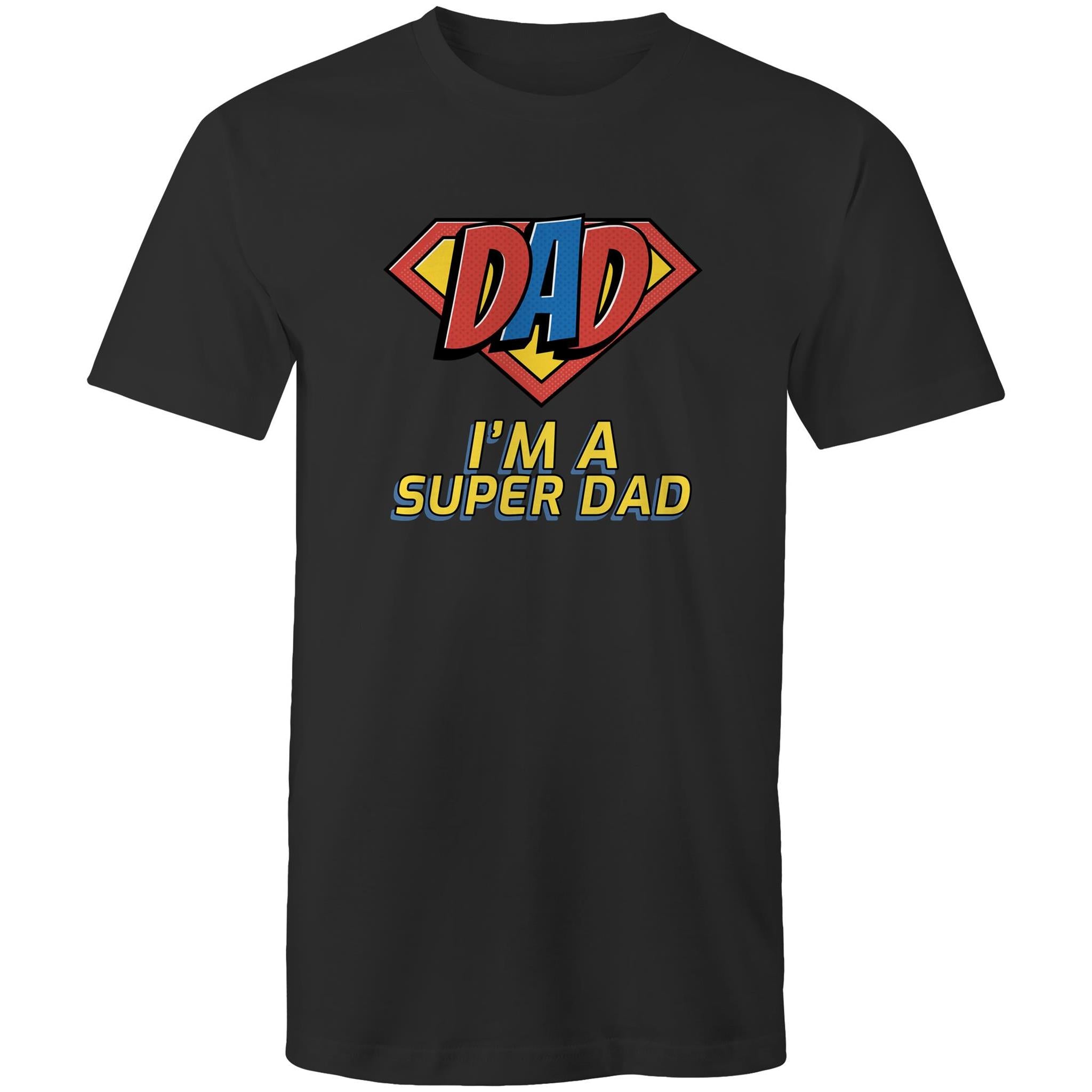 I'm A Super Dad - Mens T-Shirt - Image 2